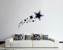 A Set of Stars Vinyl Decals Modern Wall Art Sticker
